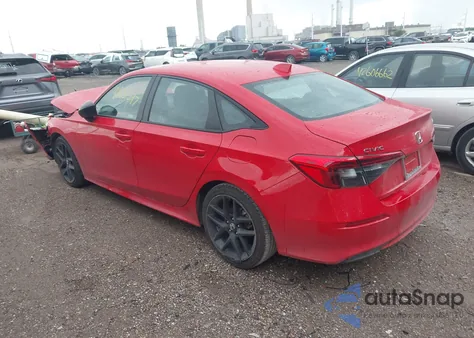 2022 Honda Civic Sport z USA, uszkodzony, nr VIN 2HGFE2F55NH603038